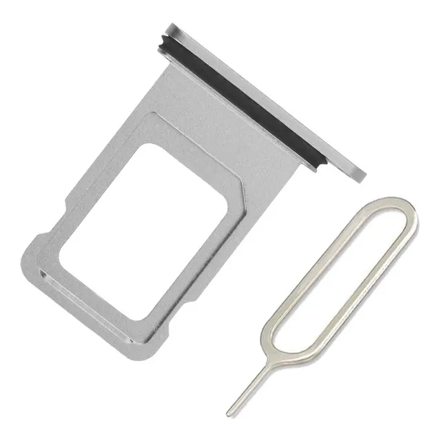 Gaveta Bandeja Bandejinha Chip Sim Para iPhone 11 Branco