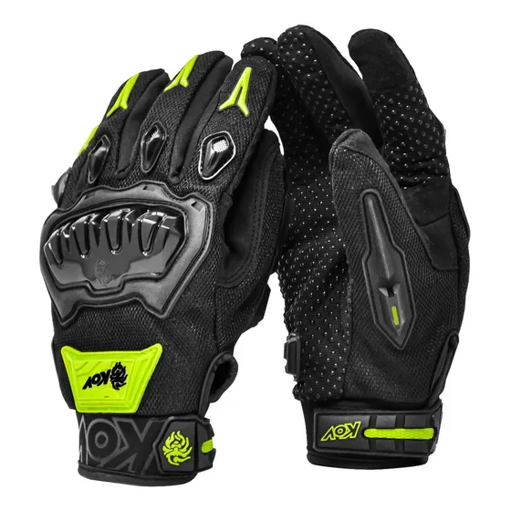 Guantes Delta Touch 2.0 Kov Color Negro/amarillo Talla M