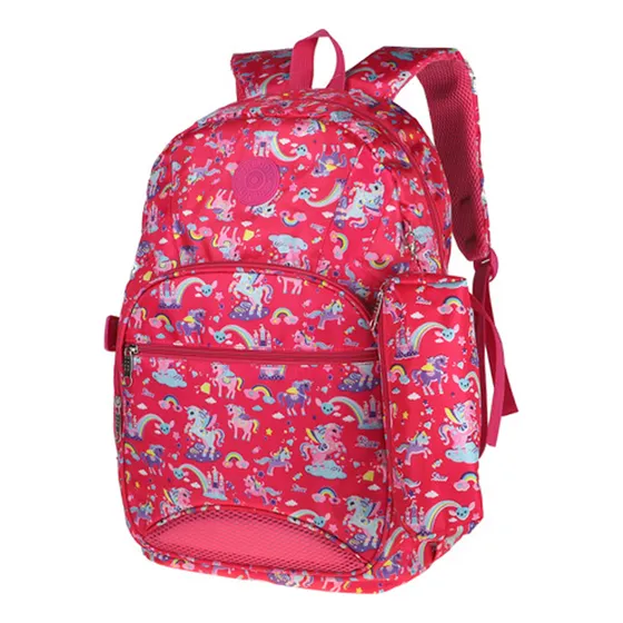 Mochila Escolar Infantil Con Estampado 3d + Cartuchera Cole