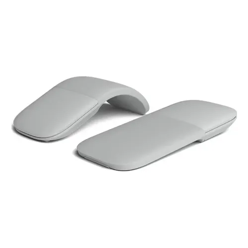 Mouse Microsoft Surface Arc Bluetooth Sem Fio Cinza Light Gray