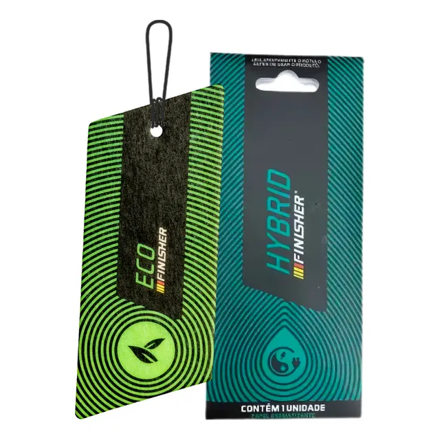 Kit 2 Cheirinho Odorizante Automotivo Finisher Perfume Carro Cor Preto Fragrância Eco E Hybrid