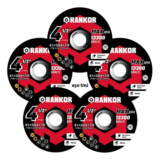 Disco Abrasivo Para Corte 115x1.2mm Rankor 100000044 50 Uni