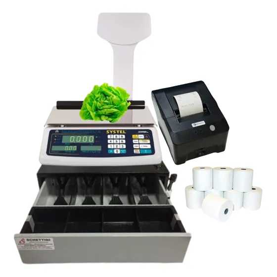 Ideal Verduleria Balanza Bateria Mastil + Impresor + Gaveta