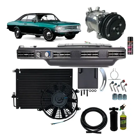 Kit Ar Mecânico Completo Opala 1968 A 1979 Modelo Original