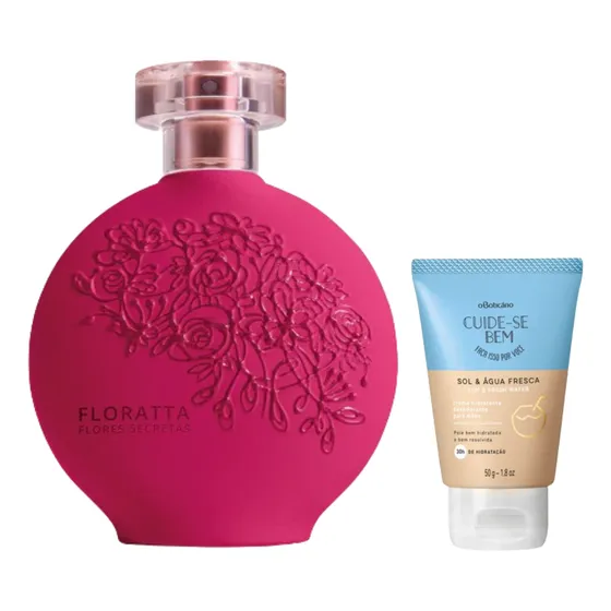 Combo Floratta Flores Secretas + Crema Agua Fresca