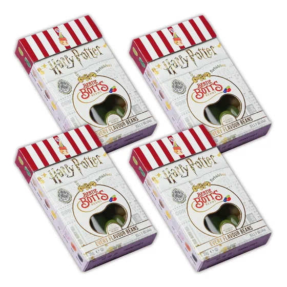 Pack X4 Grageas Harry Potter Bertie Botts Todos Los Sabores