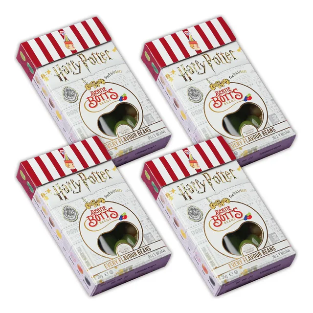 Pack X4 Grageas Harry Potter Bertie Botts Todos Los Sabores