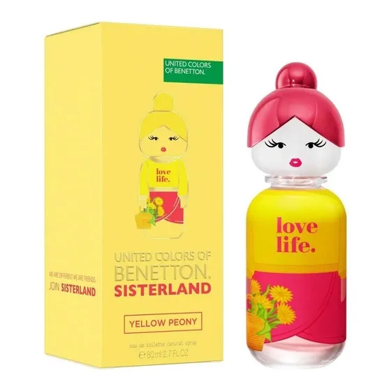 Benetton Sisterland Yellow Peony 80ml | Original + Amostra