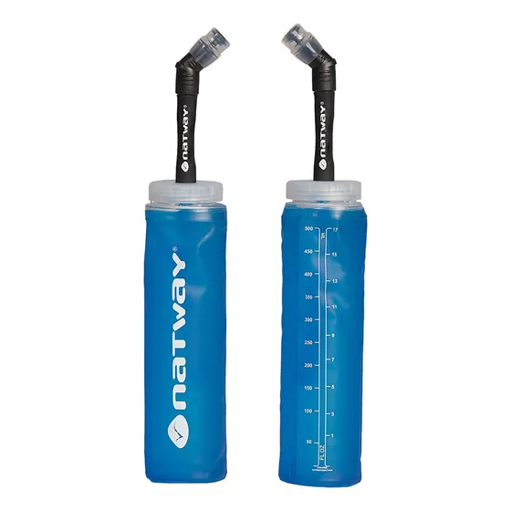 Pack botellas flexibles soft flask runner Natway Hidratación