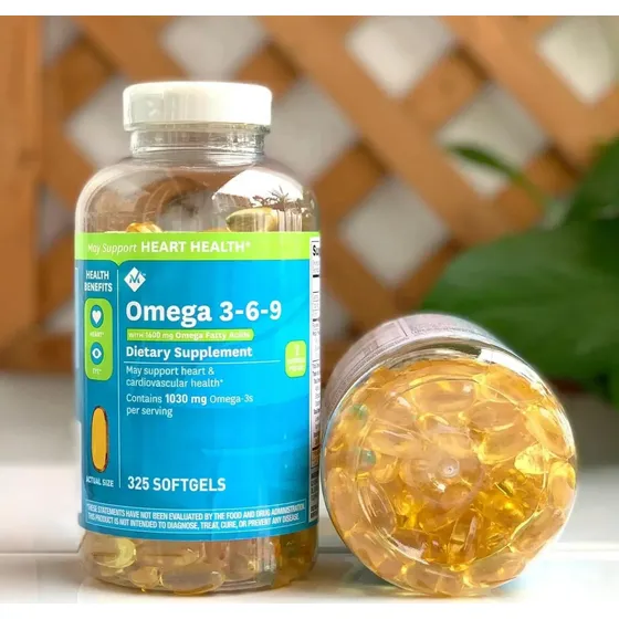 Suplemento Member's Mark Omega 3-6-9 1030mg