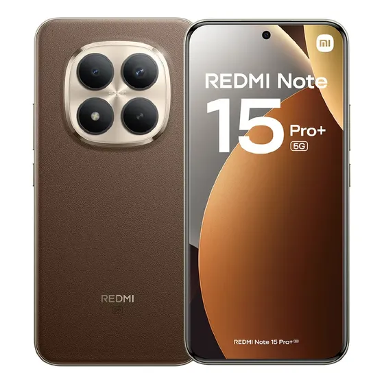 Celular Xiaomi Redmi Note 15 Pro Plus 5g 256gb 8ram Café | Cuotas sin interés