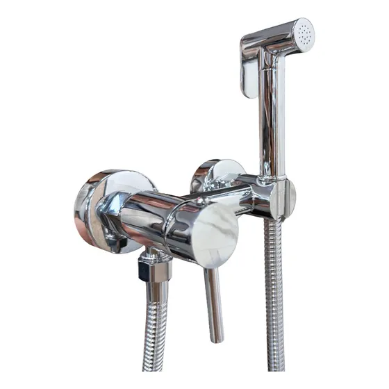 Ducha Higienica Griferia De Bidet Palito Fria Y Caliente