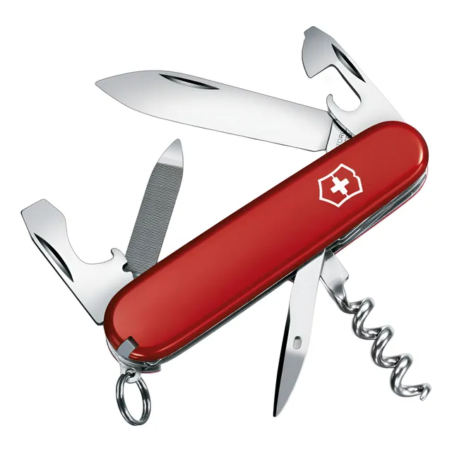 Navaja Victorinox Sportsman Roja De 13 Funciones