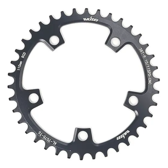 Monoplato De Bicicleta 110 Bcd 38 Dientes Gravel Ruta 5 Ag