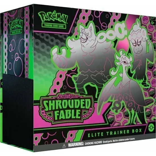 Pokemon Scarlet&Violet Shrouded Fable Elite Trainer Box Idioma Ingles