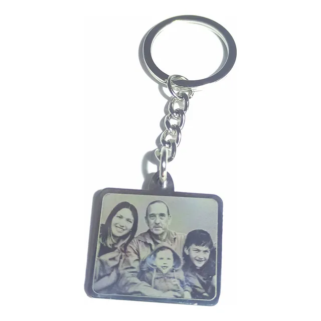 Foto Llavero Acero Personalizado 24x28mm