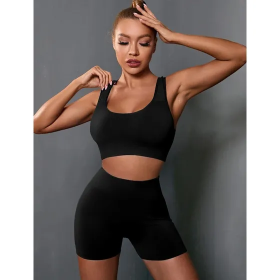 Short Con Frunce + Top Sin Costura Art. 2173 - Boreal Store