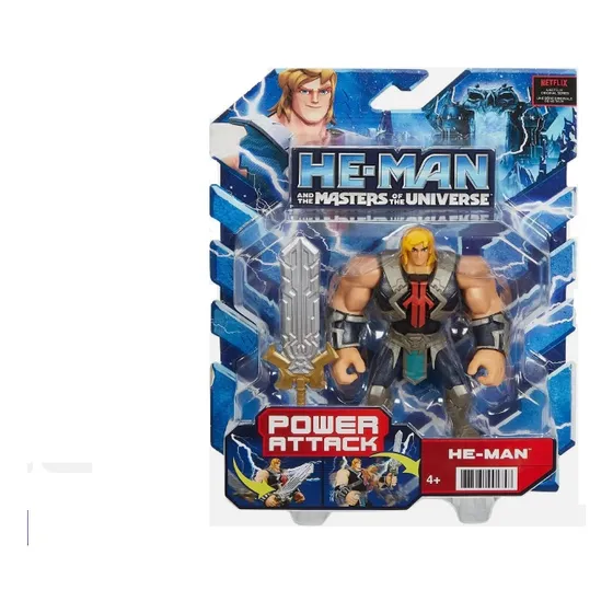 Masters Of The Universe Motu Figura He Man Power Attack