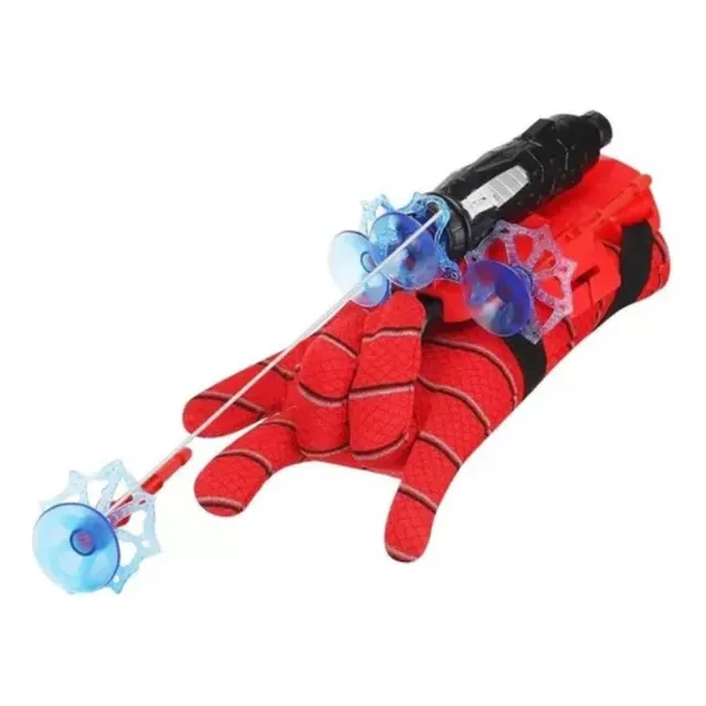 Guante Lanzador Spiderman Dardos Juguete Niños Juego Disfraz
