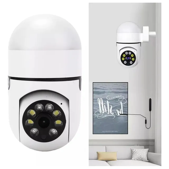 Camara De Vigilancia Con Vision Nocturna 1080p