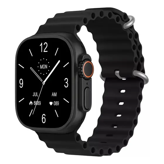 Reloj Inteligente Vidvie Pantalla Full Touch Negro 1606 Ip68