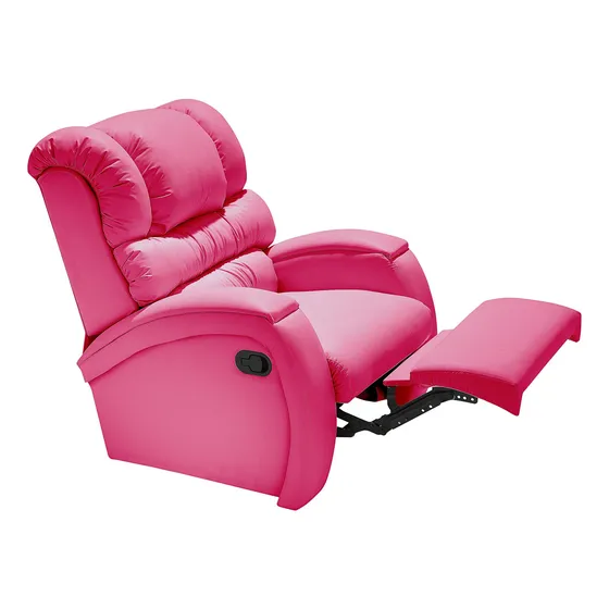 Poltrona Do Papai Imperial Em Corino Império Estofados Cor Pink