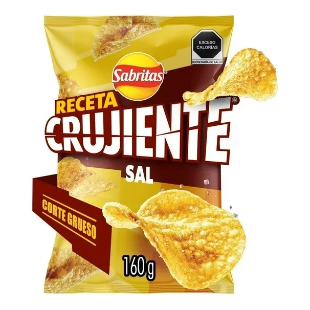 Botana Sabritas Receta Crujiente Clasicas 160 G