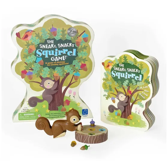Juego De Mesa Motricidad Fina Niños Sneaky Snaky Squirrel