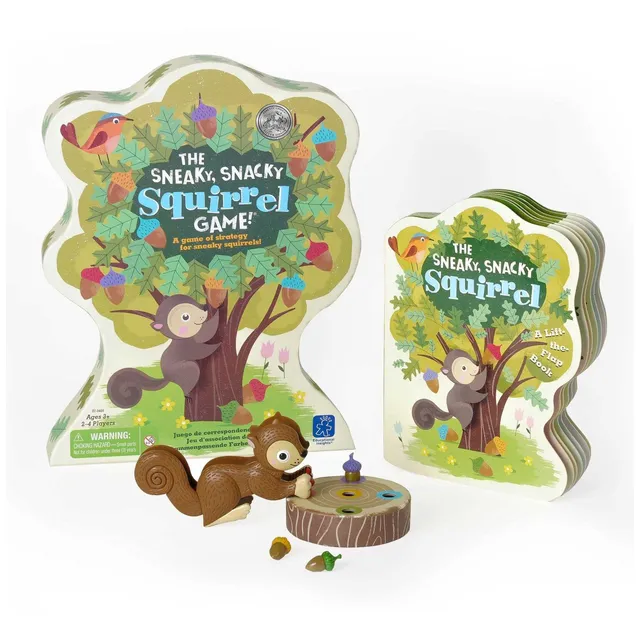 Juego De Mesa Motricidad Fina Niños Sneaky Snaky Squirrel