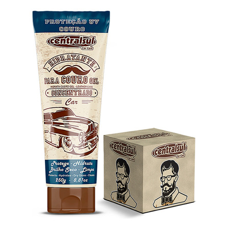 Hidratante De Couro Gel Concentrado Protetor Centralsul 250g Hidratante De Couro Gel Concentrado Protetor Centralsul 250g