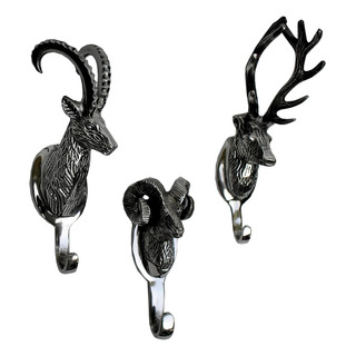 Ganchos Colgar Pared Ganchos Ciervo Aries Estatua Decoraci Ganchos Colgar Pared Ganchos Ciervo Aries Estatua Decoraci