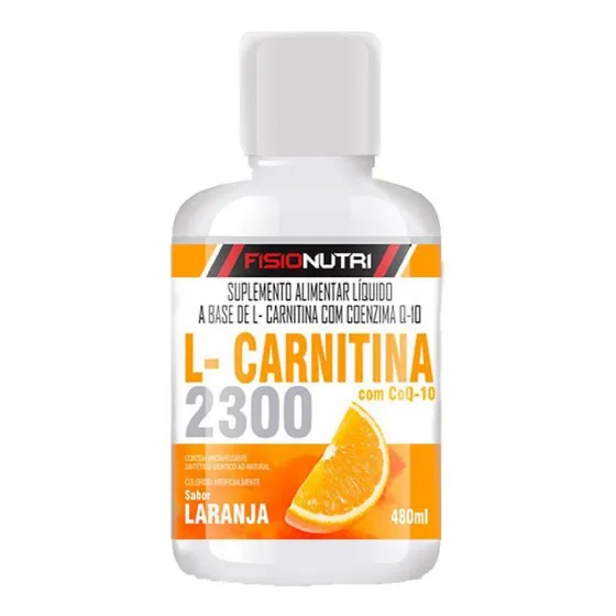 L-carnitina 2300mg Queimador De Gordura Thermo - Fisio Nutri
