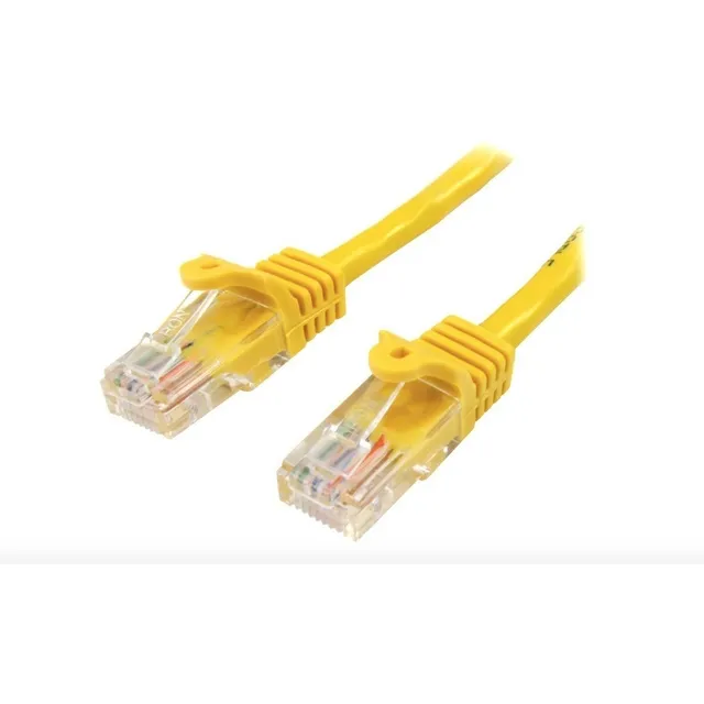 Cable De Red De 10m Amarillo Cat5e Ethernet Rj45 