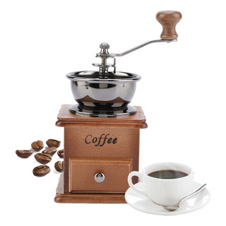 Molino De Café Granos Manual Portatil Ajustable De Madera Molino De Café Granos Manual Portatil Ajustable De Madera