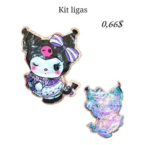 Ligas Para Peinados De Niñas X2 Paquetes