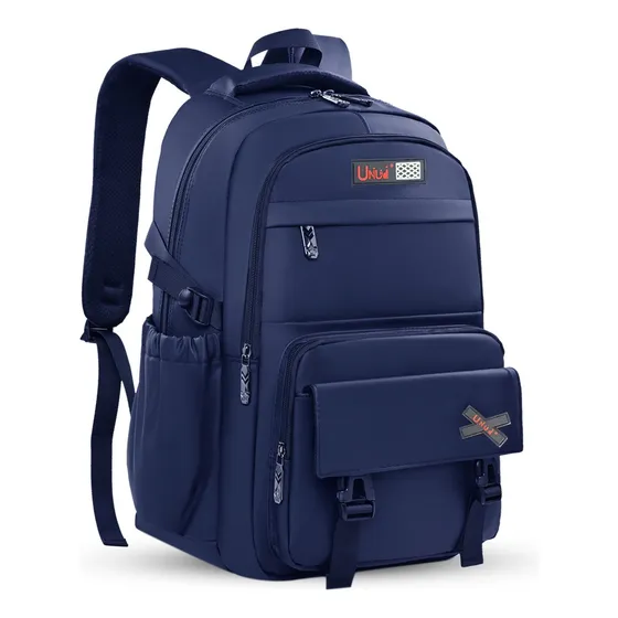 Mochila De Viaje Negocio Escolar Para Laptop 15.6pulgadas Mochila Uniuni De Alta Calidad Duradera Resistente Al Agua Color Gris Diseño De La Tela Nylon