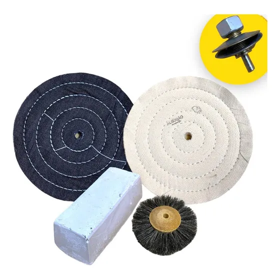 Kit 8 - Polimento Brilho - Prata/bijoux/latao Frete Gratis