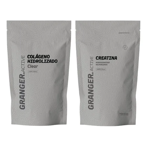 Granger Clear Colágeno Natural 250g + Creatina 300g