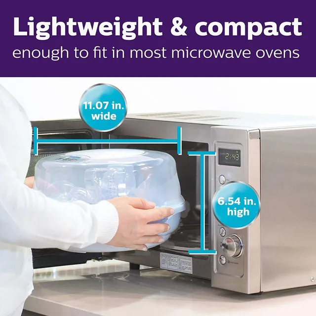 Philips Avent Esterilizador De Vapor Para Microondas Para Bi