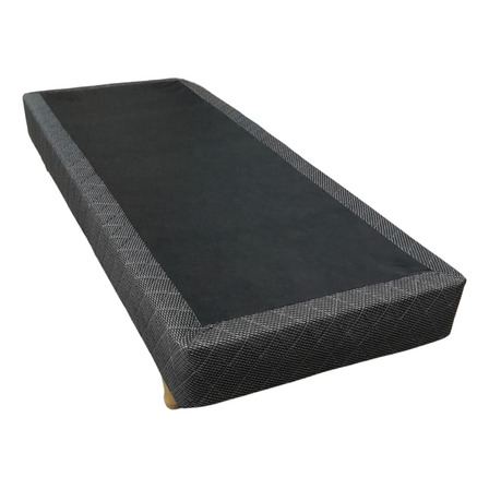 Base Sommier Ayfa Reforzada Resistente 100x190 1 1/2 Plaza Color Negro Base Sommier Ayfa Reforzada Resistente 100x190 1 1/2 Plaza Color Negro