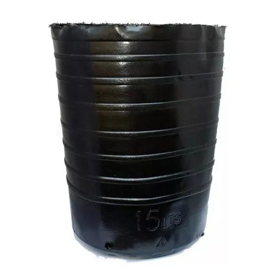 Maceta Soplada 12 Litros X3 Cultivo Indoor Gabba Grow Olivos