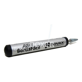 Aplica Borda Facil Novax Aplicador Caneta Borda Italiana Tinta Sem Tinta Exterior Prata/preto Aplica Borda Facil Novax Aplicador Caneta Borda Italiana Tinta Sem Tinta Exterior Prata/preto