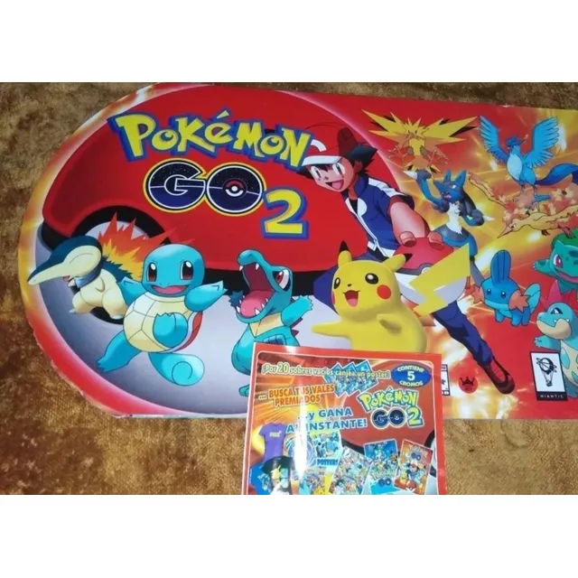 Álbum De Cromos Pokemon Go 2 Vacio Mas Cromos Sellados