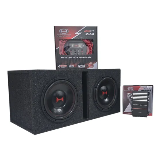 Combo Dynahertz 2 H012 + Cajon + Potencia 1200.1 + Kit Zk4