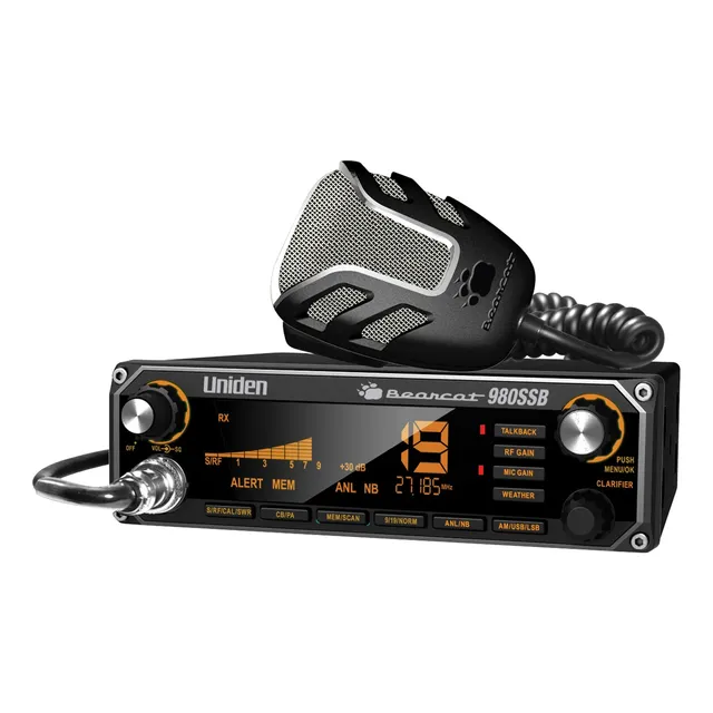 Radio Cb De Banda Civil Uniden Bearcat 980 Ssb Bearcat980