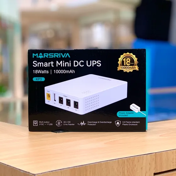 Mini Ups Marsriva Kp3 10000mah Modem Router Punto De Venta 