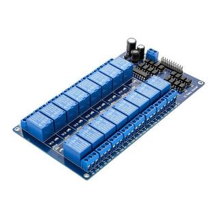 Módulo De 16 Relevadores Con Optoacoplador Módulo De 16 Relevadores Con Optoacoplador