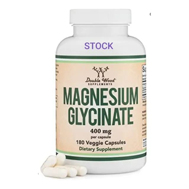 Magnesio Quelato Chelated Glicinato 400mg Alta Absorción