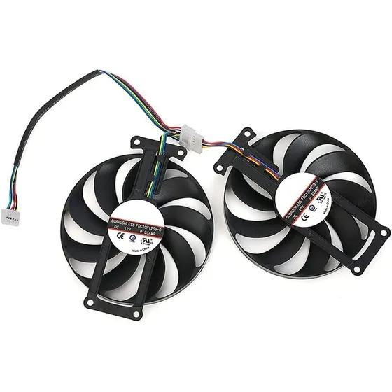 Cooler Fdc10h12s9-c 12v 0.35a 6pin Para Asus Rtx 2060 2070 Led Sin Led
