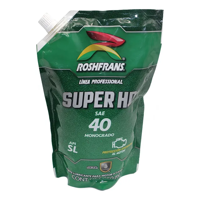 Aceite Motor Monogrado Sae 40 Roshfrans Super Hd Api 950 Ml